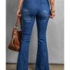 Azura Exchange Distressed Bell Bottom Jeans – 2XL