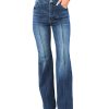 Azura Exchange Central Seam Stitching Wide Leg Jeans – 12 US