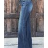 Azura Exchange Central Seam Stitching Wide Leg Jeans – 12 US