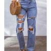 Azura Exchange Destroyed Boyfriend Jeans – 14 US