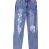 Azura Exchange Destroyed Boyfriend Jeans – 14 US