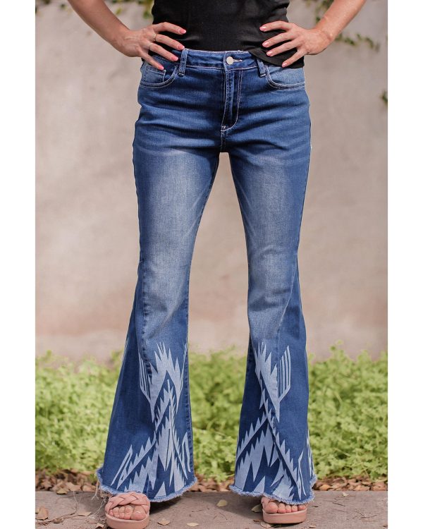 Azura Exchange High Rise Flare Jeans – 10 US