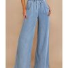 Azura Exchange Wide Leg Tencel Denim Pants – 14 US