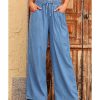 Azura Exchange Wide Leg Tencel Denim Pants – 14 US